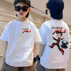 Trẻ Em Unisex Hình Ngầu Áo Thun Cao Cấp Hợp Xu Hướng 2025