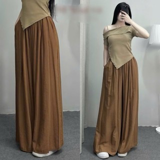 Quần Ống Rộng Vân Sóng Unisex - Chất Đẹp Không Nhăn, Mặc Mát, Form Dài Suông