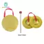 Mini Ngón Tay chũm chọe Gong Nhạc Cụ Phát Triển Di Động Nhạc Cụ Cho Vũ Điệu Trẻ Em