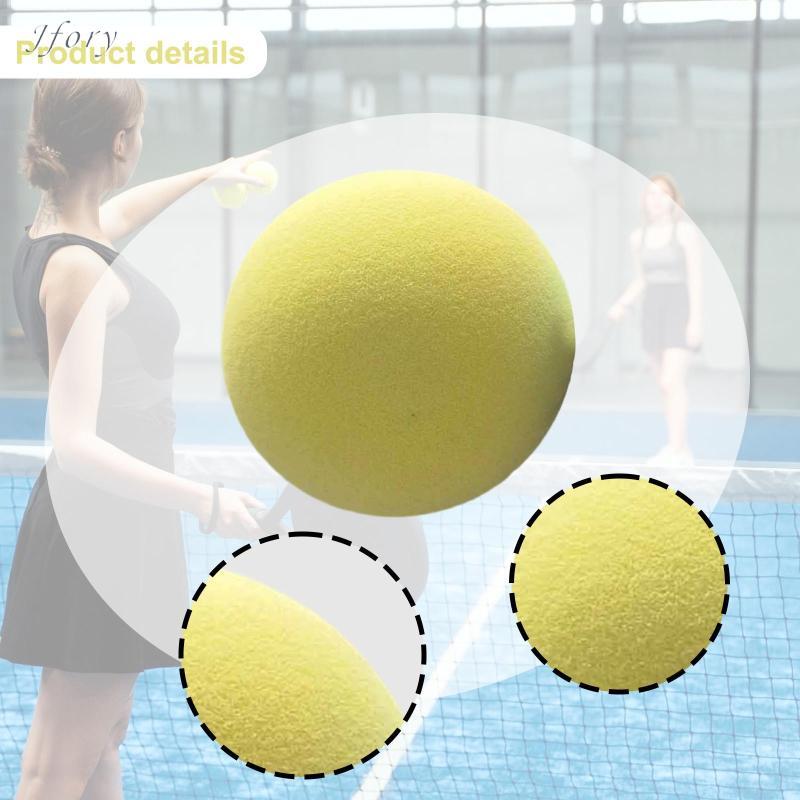 Jfory Silent Pickleball Ball - Bóng Mềm Pu 74mm, Giảm Tiếng Ồn, Dành cho Luyện Tập tại nhà và sân sau