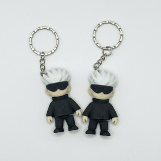 Móc Khóa Gojo Satoru Chú Thuật Hồi Chiến Jujutsu Kaisen In 3D Chibi Siêu Cute Phụ Kiện Treo Balo Túi Xách