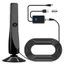 Ăng-ten TV kỹ thuật số YRBWD, Ăng-ten TV HDTV nhiều kênh 1080P, Bộ thu ăng-ten độ phân giải cao đa năng chuyên nghiệp trong nhà / ngoài trời