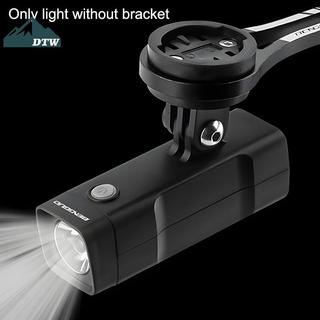 Đèn pha DTW USB sạc lại được, chống nước, độ sáng cao dành cho xe đạp leo núi và đường phố