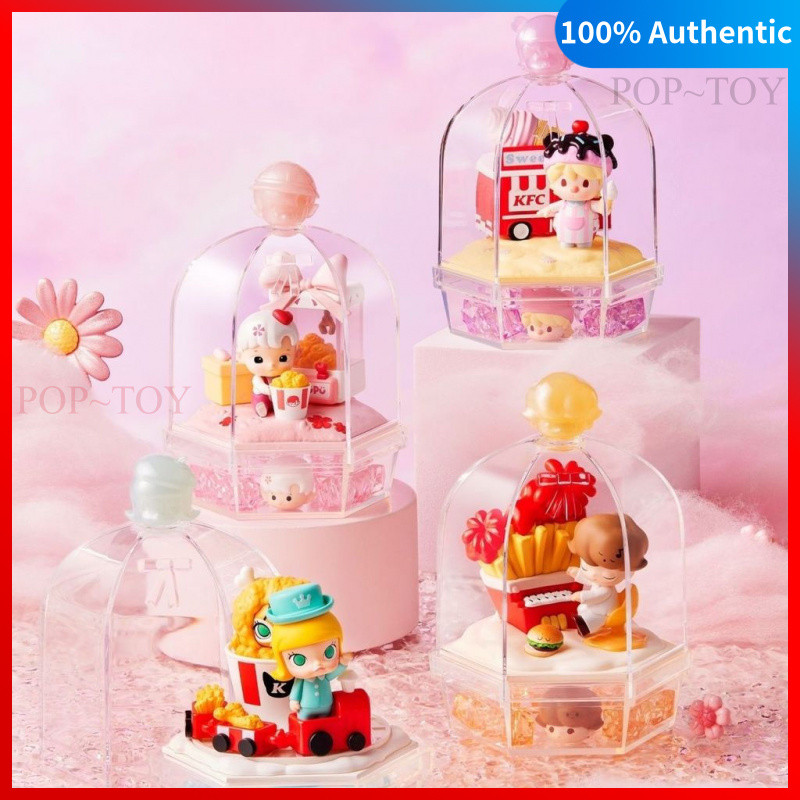 POPMART KFC mini me Series Limited Edition Figures pop mart dimoo molly ...