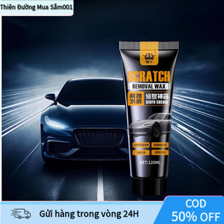 【COD】Sáp bảo vệ và tẩy xước xe đa chức năng, hỗ trợ làm sạch, che giấu vết trầy và duy trì vẻ ngoài như mới cho xe.