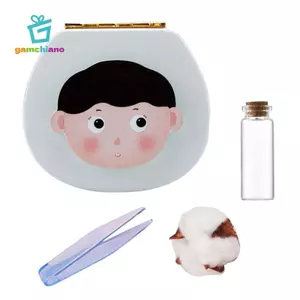 Gamchiano Dễ Thương Cho Bé Hộp Bảo Quản Răng Bộ Sưu Tập Hộp Bảo Quản Răng Hộp Bảo Quản Răng