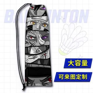 Thiết bị thể thao - Túi bảo quản vợt cầu lông hình anime Naruto