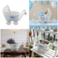 YOI Đa Năng Xe Đẩy Hình Hoa Giỏ Nhựa Hộp Đựng Kẹo Giỏ Trái Cây Để Sử Dụng Gia Đình Trang Trí Nhà