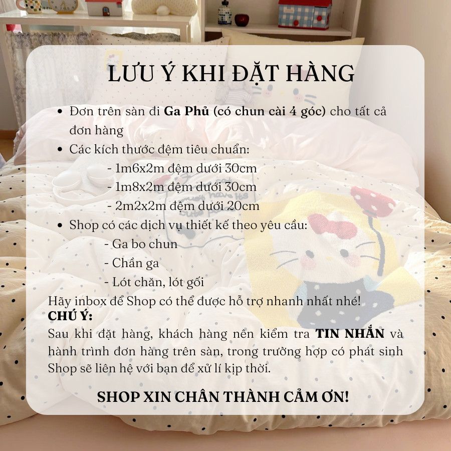 (ST889) Bộ vỏ chăn ga gối đũi MemminbeddingLuxury đáng yêu, nhẹ nhàng, chất vải thoáng khí, tạo cảm giác dễ chịu