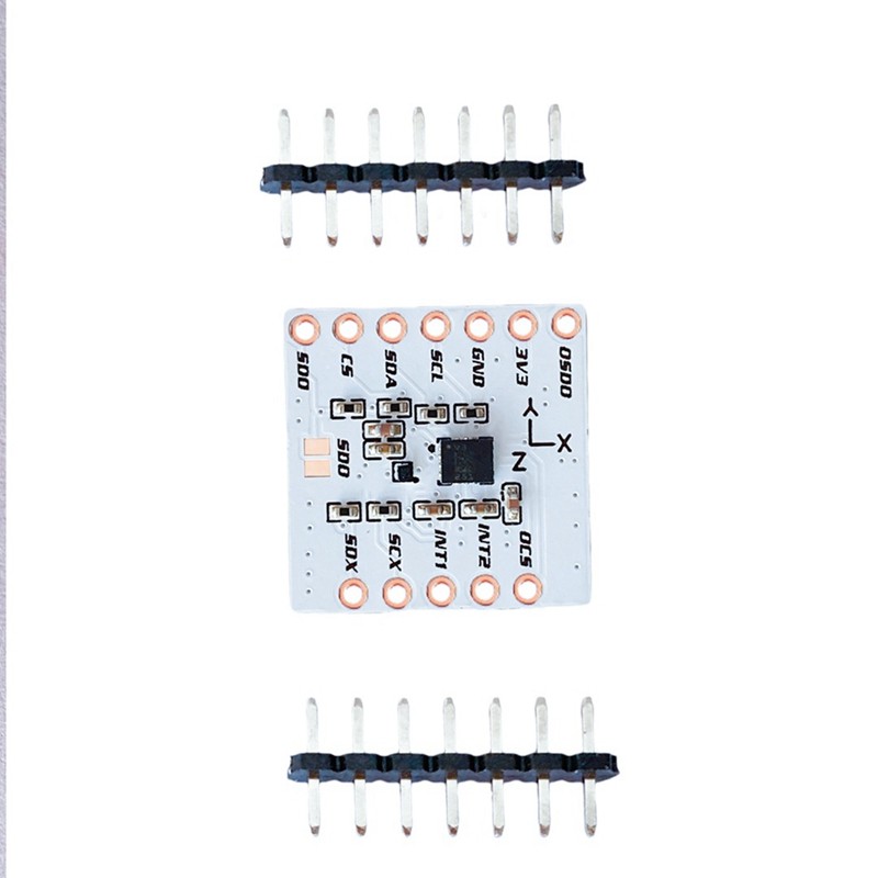 Mô-đun LSM6DSV + QMC6309, được sản xuất cho trình theo dõi SlimeVR và cho Trình theo dõi Slime Smol, Thay thế mô-đun -45686 + QMC6309