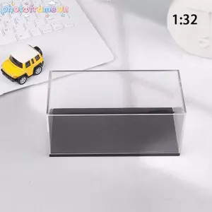 Khung ảnh 1: 32 Xe Ô Tô Mô Hình Hộp Bảo Vệ Trong Suốt Acrylic Bụi Bìa Cứng Bảo Quản Giá Đỡ VN