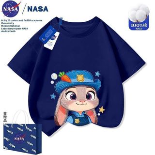 Áo thun Disney Zootopia Judy cho bé gái – Cotton 100% tay ngắn mùa hè