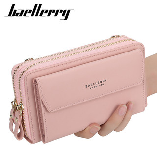 Baellerry Ví Dài Nữ Phong Cách Hàn Quốc Dây Kéo Đôi Dung Tích Lớn Túi Messenger Nữ Thời Trang Phù Hợp Với Túi Điện Thoại Di Động 2026.2.26