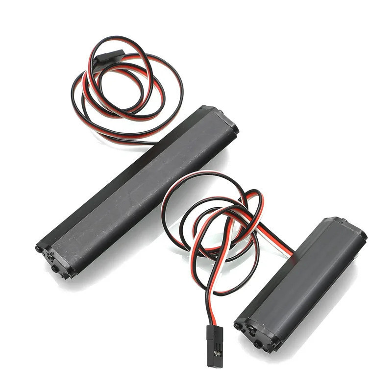 Đa Năng Rc Đèn Mái Xe Đèn Led Thanh Dành Cho Trục SCX10 Cho Trxs TRX4 D90 90048 1 / 10 Rc Xe Bánh Xích
