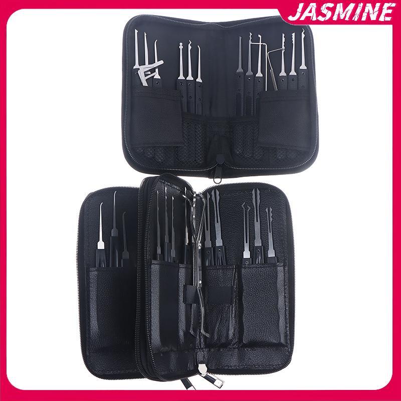 JASMINE 15 / 17 / 24 Cái Cổ Điển Thép Không Gỉ Lo Dụng Cụ Di Động Xe Mở Rộng Bộ Nhà Thơ Đa Năng Lopi Dụng Cụ JASMINE