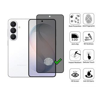 1-2 Chiếc Galaxy S26 Bảo Vệ Màn Hình Kính Cường Lực Riêng Tư Cho Samsung S25 edge S23 S24 Plus FE Ultra 5G Chống Gián Điệp 9D Kính Bảo Vệ