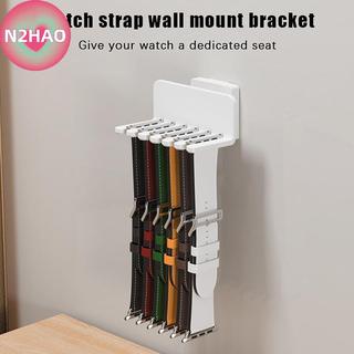 N2HAO Không Khoan Dây Đeo Đồng Hồ Lưu Trữ Ra Treo Tường Nhựa Dây Đeo Đồng Hồ Kệ Bảo Quản Tiết Kiệm Không Gian Đồng Hồ Người Tổ Chức Giá Đỡ n