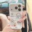 Cảm giác không khí Người tuyết nhỏ cho 16 trường hợp iPhone 17Air Lớp kép 14 13 11Pro