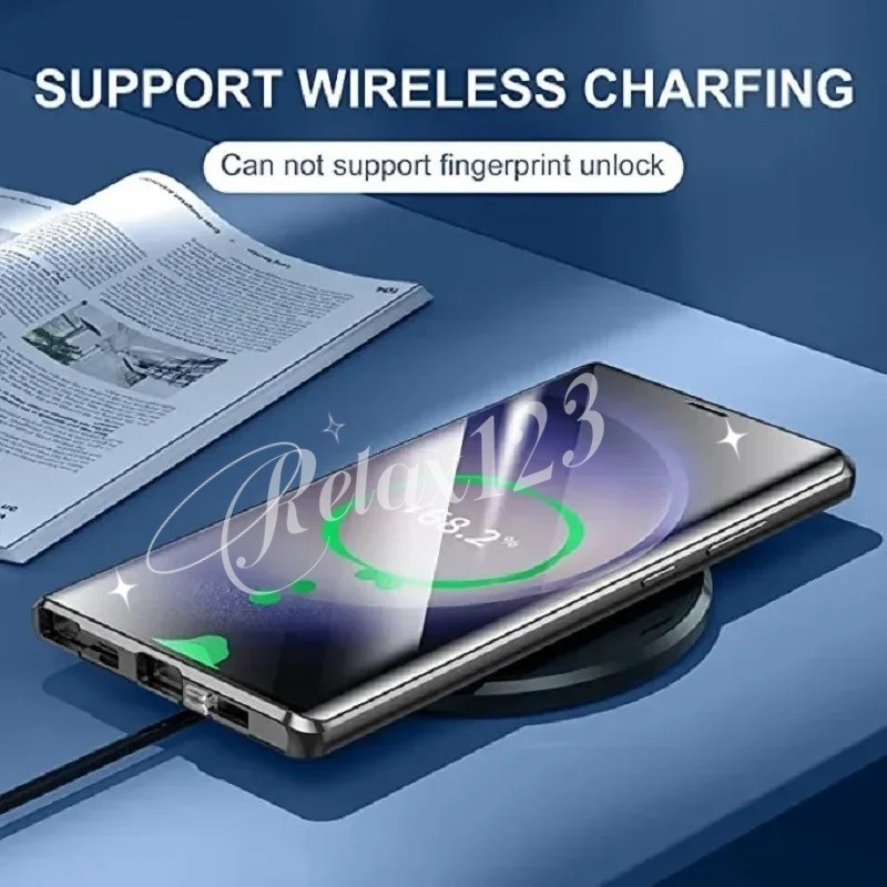 Dành Cho Samsung S26 Ultra 5G Kim Loại Bảo Vệ Ống Kính Từ Tính Cho Samsung Galaxy S26 + S 26 Ultra S26 U S26 Plus S26 FE S26 Edge S26Ultra 5G Bao Coque 360 Vỏ Điện Thoại Kính Hai Mặt