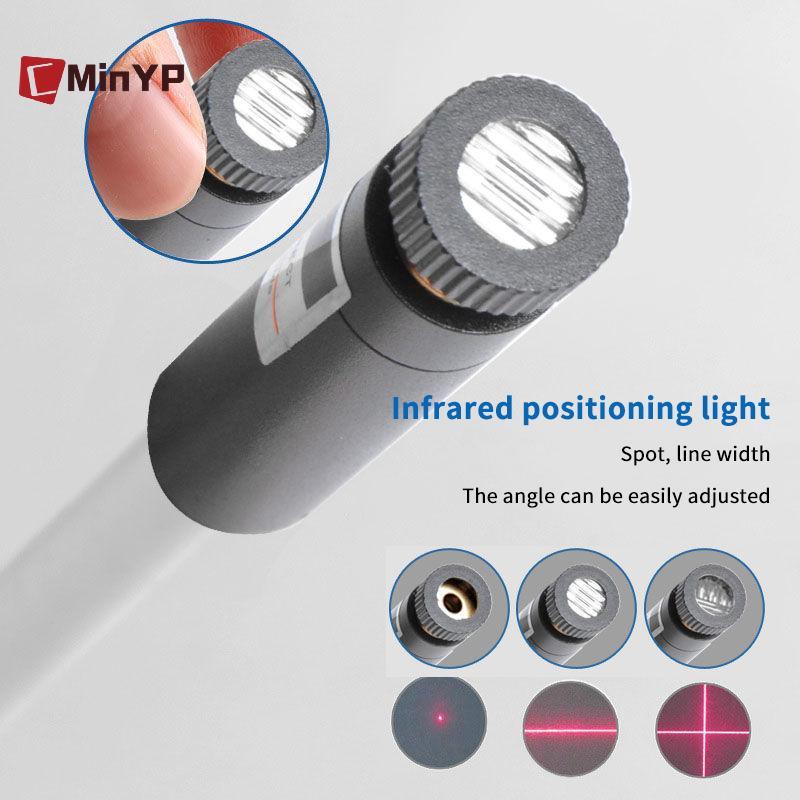 CMinYP USB Đèn định vị Laser đỏ Cắt đèn làm việc hồng ngoại với dòng DC5V / Phụ kiện máy may chéo Glory