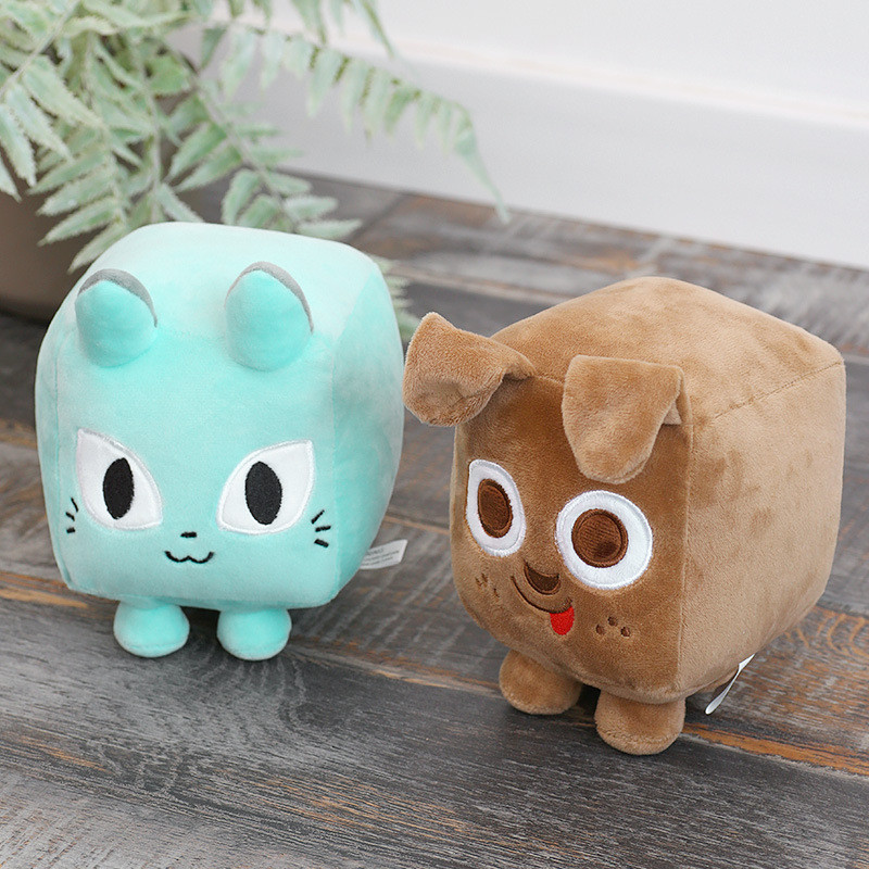 SQ5 Roblox Pet Simulator X Mèo Vàng Ong Nâu Chó Hổ Hồng Axolotl Plushie Game Merch Sang Trọng Búp Bê QS5