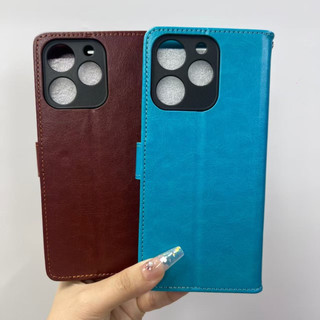 Áp dụng cho Realme Note 70T 4G RMX5133 REALMENOTE70T RMX5313 Da silicon chống rơi cạnh mềm chống cháy nổ thẻ từ khóa tay cầm dây vỏ bọc