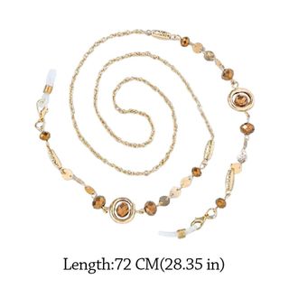 Dây đeo kính râm ROLY chống trượt, phụ kiện giữ kính kim loại cho nữ
