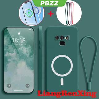 Ốp Lưng Cho SAMSUNG note 9 Vỏ Điện Thoại Vỏ Mềm Bảo Vệ Silicon Lỏng Mịn Chống Sốc Ốp Lưng Thiết Kế Mới Thẩm Mỹ Không Dây Thu Hút Từ Tính YTBSWX01