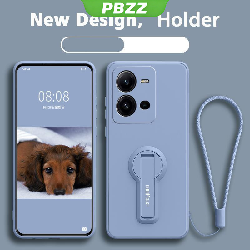 ốp lưng Ốp điện thoại Vivo V25 Vivo v25e Vivo V25 Pro 5g Ốp mềm Ốp chống sốc mịn bảo vệ silicon lỏng thiết kế mới 360 ° với giá đỡ ytxzzj01 đẹp viền vuông cute