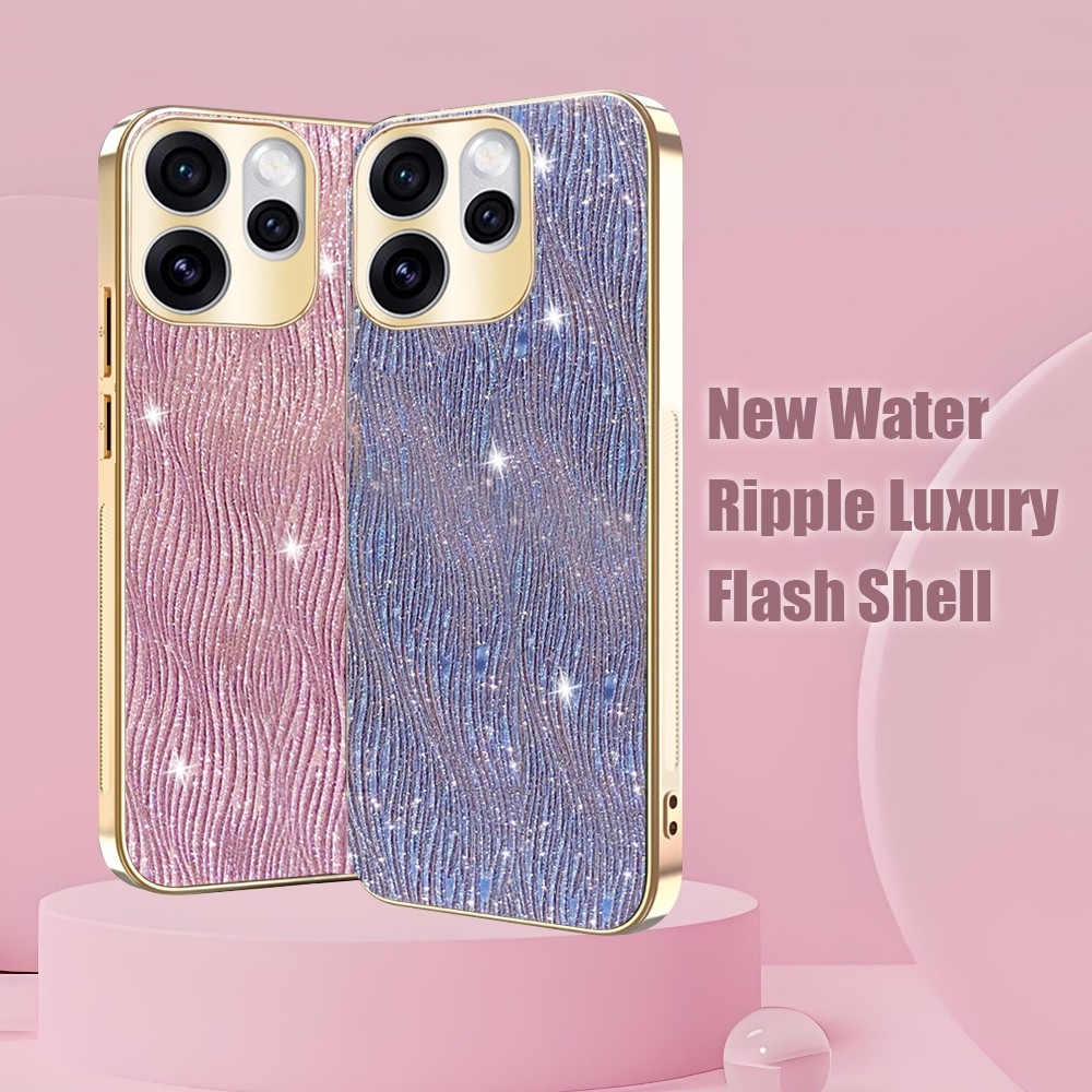 Dành Cho Oppo Reno15 Pro Max F Reno 15 Pro F 15Pro Reno15Pro Max 15F Reno15F 5G Ốp Điện Thoại Mạ Điện gợn Nước Vỏ Chống Sốc Vỏ Bảo Vệ Tinh Tế Chống Rơi
