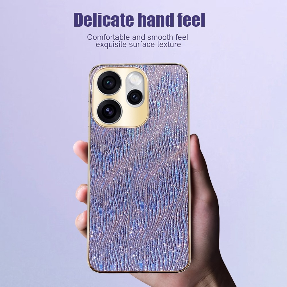 Dành Cho Oppo Reno15 Pro Max F Reno 15 Pro F 15Pro Reno15Pro Max 15F Reno15F 5G Ốp Điện Thoại Mạ Điện gợn Nước Vỏ Chống Sốc Vỏ Bảo Vệ Tinh Tế Chống Rơi