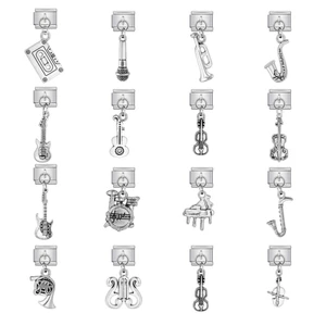 Nhạc cụ mặt dây chuyền hình ý mô đun, thép không gỉ, phù hợp DIY và làm phụ kiện đồng hồ