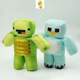 PLUS✨Jiejie và Maggie Búp bê sang trọng Minecraft Nhân vật trò chơi Đồ chơi sang trọng Vui nhộn Milo và Chip Plushie Đồ chơi sáng tạo Quà tặng cho trẻ em và người lớn COD