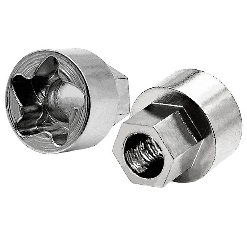 Đai ốc chống trộm bằng thép không gỉ 304 Lốp ô tô Vít chống trộm Đai ốc chống mất GXRP