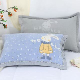 Hoạt Hình Gạc Khóa Ẩn Người Lớn Có Thể Giặt Được Vỏ Gối Hoạt Hình Cotton Nguyên Chất Dày Ánh Sáng Sang Trọng Đơn Giản Cotton Hộ Gia Đình Mềm YB5O