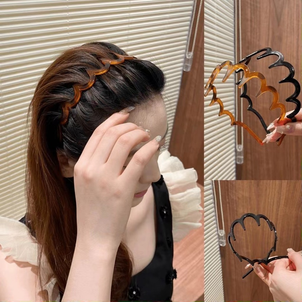 Xược Cài Tóc Nhựa Sóng – Phụ Kiện Làm Đẹp Hàn Quốc Cho Nữ