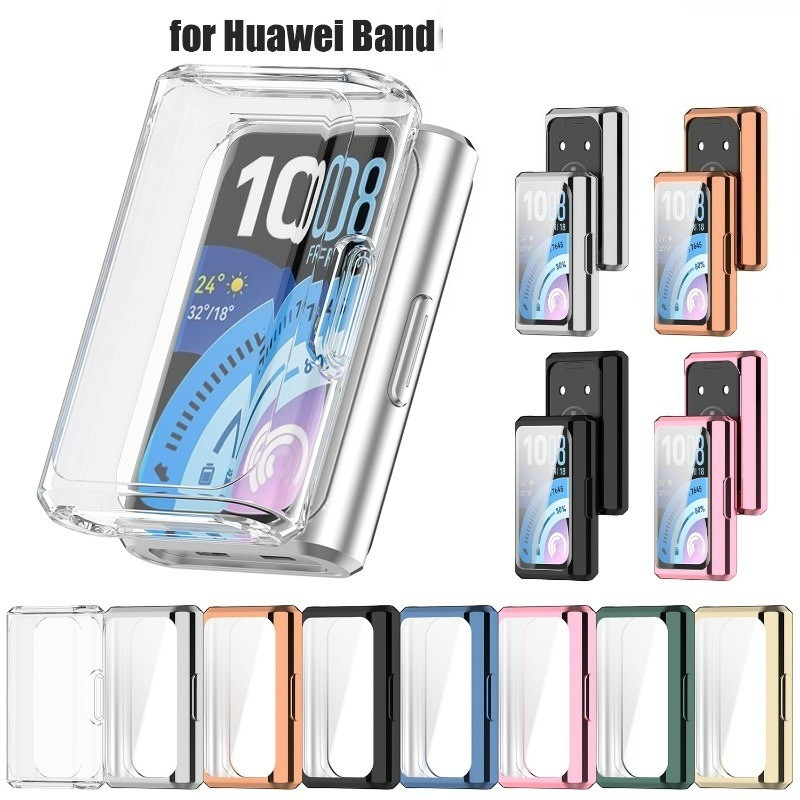 TPU Dành Cho Huawei Band 11 Pro Ốp Lưng Phụ Kiện Bảo Vệ Màn Hình Cho Huawei Band11 Band11Pro Band 11Pro 11 Vỏ TPU Mềm + Phim Full Cover Vỏ Bảo Vệ