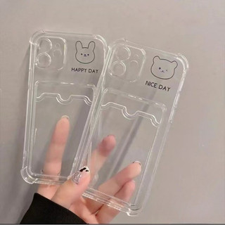 Dành Cho IPhone 17 16 15 14 13 12 11 Pro Max X XR XS Max 7 8 Plus Dễ thương gấu con thỏ trường hợp điện thoại