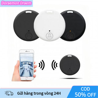 【COD】Bộ theo dõi chống mất cắp hình tròn Bluetooth 5.0 cho xe cộ và thú cưng, báo động khi ra khỏi vùng an toàn.
