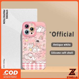 Ốp Lưng Cho OPPO Reno15 F Reno14F Reno14 Pro Reno 13F Reno13 Pro Reno12 F Reno 11F Reno10 Reno8Z Reno7Z Reno8T Reno5 Reno4 Reno6z Phim Hoạt Hình Dễ Thương Ngọt Ngào Mèo Con Dây Chống Sốc TPU Phon