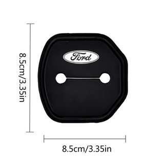 4 Silicone Khóa Cửa Ô Tô Khóa Cửa Xe Chốt Tắt Tiếng Giảm Chấn Đệm Cho Xe Ford Focus Fiesta Mondeo Explorer Transit Ranger Escape Kuga MK2