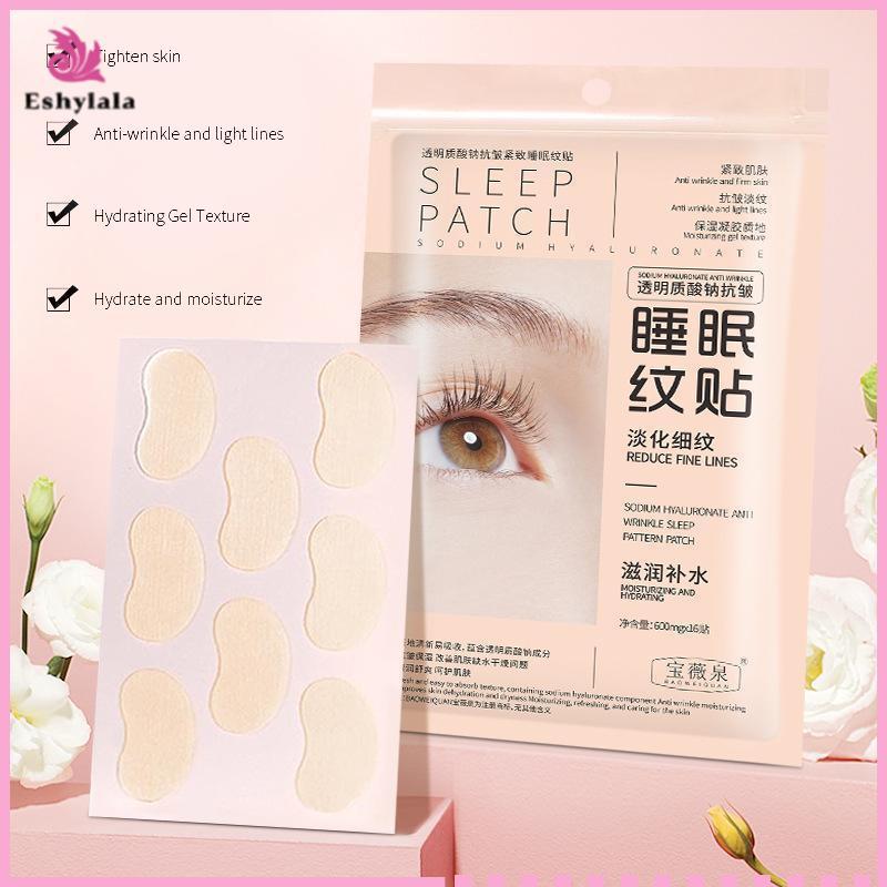 Eshylala Miếng dán nếp nhăn trán & mũi chống lão hóa, Bộ 100 [MỚI]