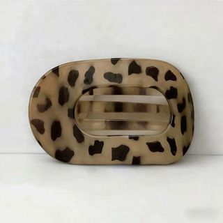 ✪Kẹp Tóc Acrylic Rùa Màu và In Họa Tiết Da Báo, Cá Mập - Phong Cách Sang Trọng