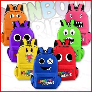 Roblox Rainbow Friend Ba lô Sinh viên Trường học Công suất lớn In thời trang Cá tính Túi xách nữ đa năng