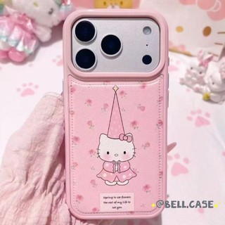 Dành Cho IPhone17 Air 16 15 14 13 12 11 Pro Max X XR XSMax 7 8 Plus Màu hồng dài Cap KT trường hợp điện thoại