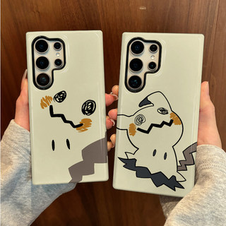 Ốp bảo vệ họa tiết Pikachu Mischievous thích hợp cho Samsung s26 s26ultra s22u s23 plus s23FE s24 s25 plus A55 A56 A36 ốp điện thoại di động
