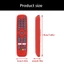 Vỏ silicon thân thiện với người dùng ngôi sao Tấm chắn cho HTR A10AG TV Remote Hình dạng tiện dụng