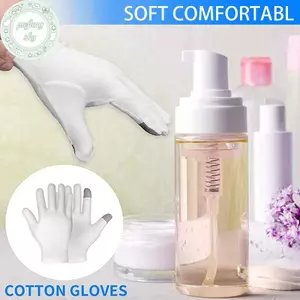 Găng Tay Dưỡng Ẩm Cotton Mềm PUSKY Cho Khô Craed Hands Bedtime Spa Treatment Lotion Loing Tẩy Tế Bào Chết VN
