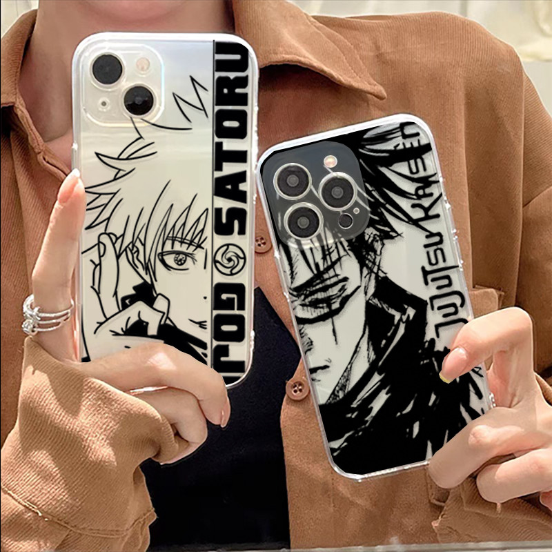 Ốp Điện Thoại Anime Jujutsus Kaisens Gojo Cho RENO 11F 12F 10 Pro 12 11 Pro 7Z 8Z 5Z 6Z 5 6 5G 2F 2Z Vỏ Silicon Mềm Trong Suốt