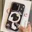 Hoa Nhà Hót Tay Đeo Điện Thoại Dành Cho16Ốp Lưng Iphone17Air Lưng Dính Magnet14/11Pro